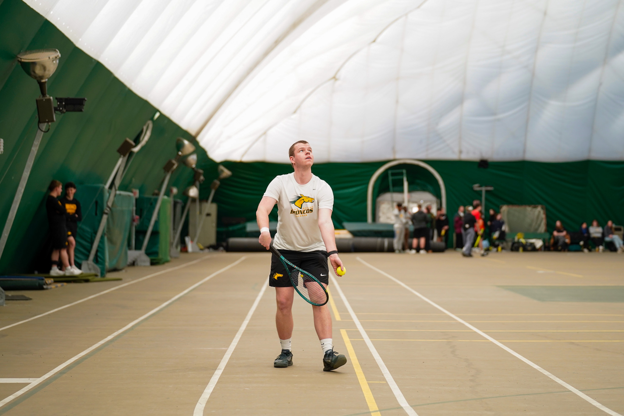 Men's Tennis Comes Up Short to Norwich