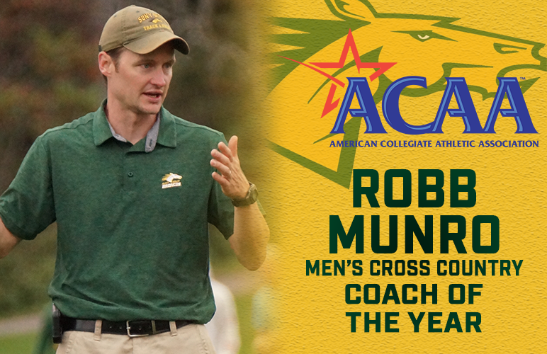 Robb Munro Named ACAA Men's Coach of the Year