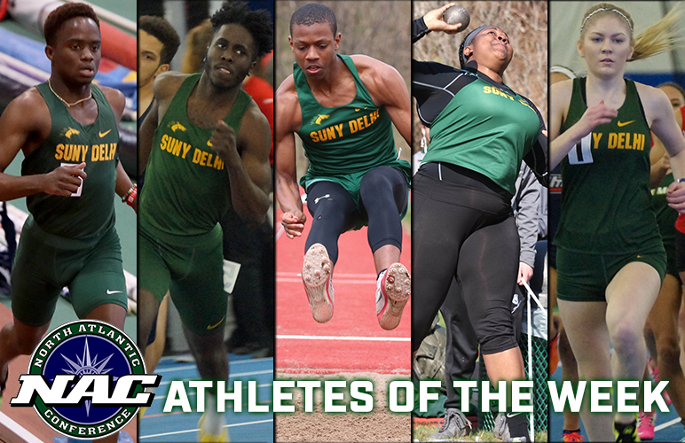Five Broncos Take NAC's First Outdoor Weekly Accolades