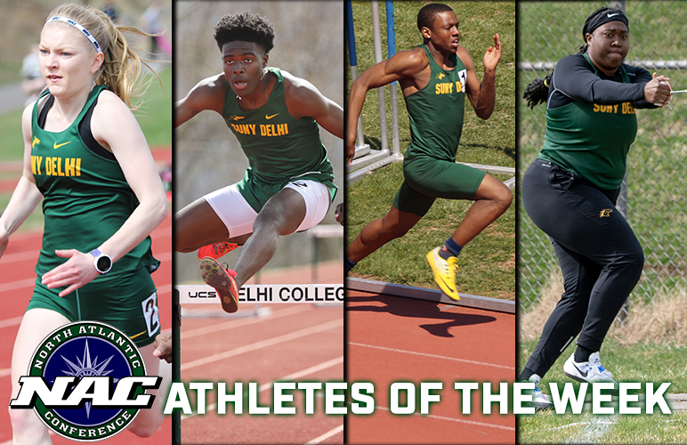 Four Broncos Honored in NAC's Final Track & Field Athletes of the Week
