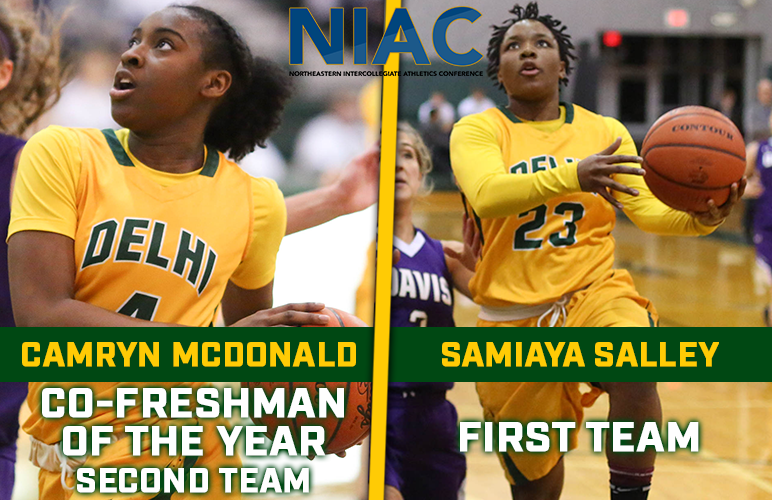 NIAC Names Salley to First Team, McDonald Co-Freshman of the Year and Second Team