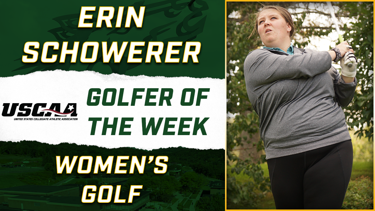 Erin Schowerer Awarded with USCAA Women's Golfer of the Week