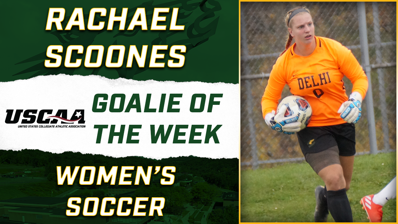 Scoones Adds USCAA Honors to Awarding Week