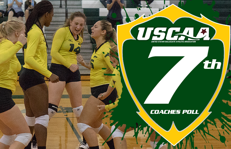 Women's Volleyball Slotted Seventh in Second USCAA Coaches Poll