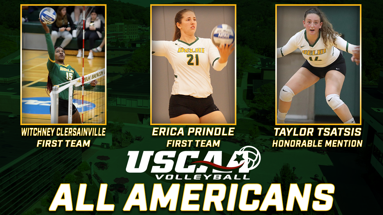 Volleyball Garners End-of-Season Honors; Three Named USCAA All-Americans