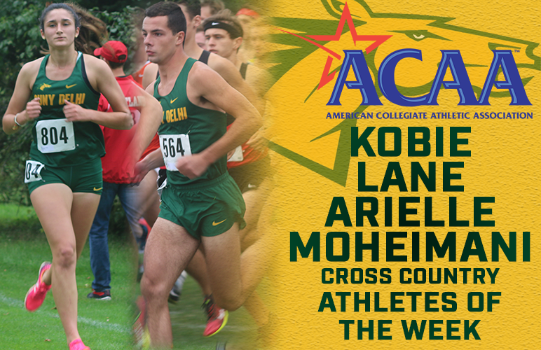 Moheimani, Lane Sweep ACAA Weekly Awards for Second Time