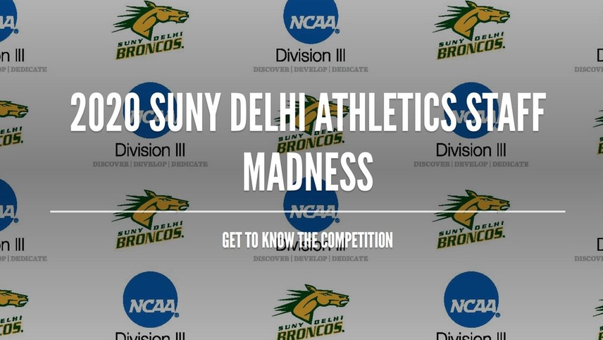Get to Know the Competition: Athletics Staff Madness 2020!